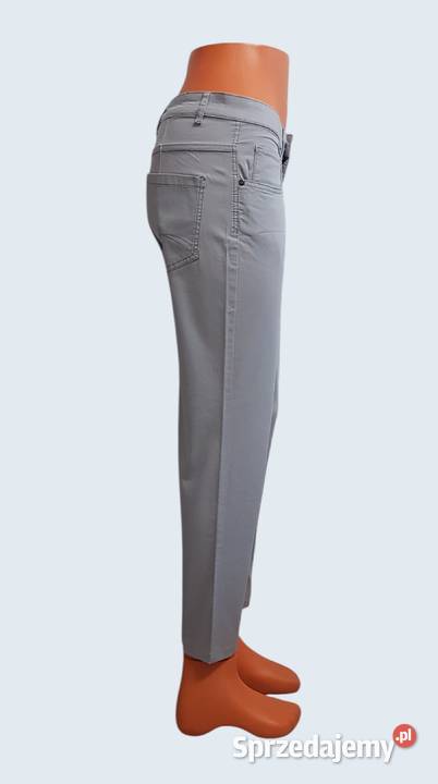 Damskie szare bawełniane spodnie rurki Blue małopolskie Chrzanów sprzedam