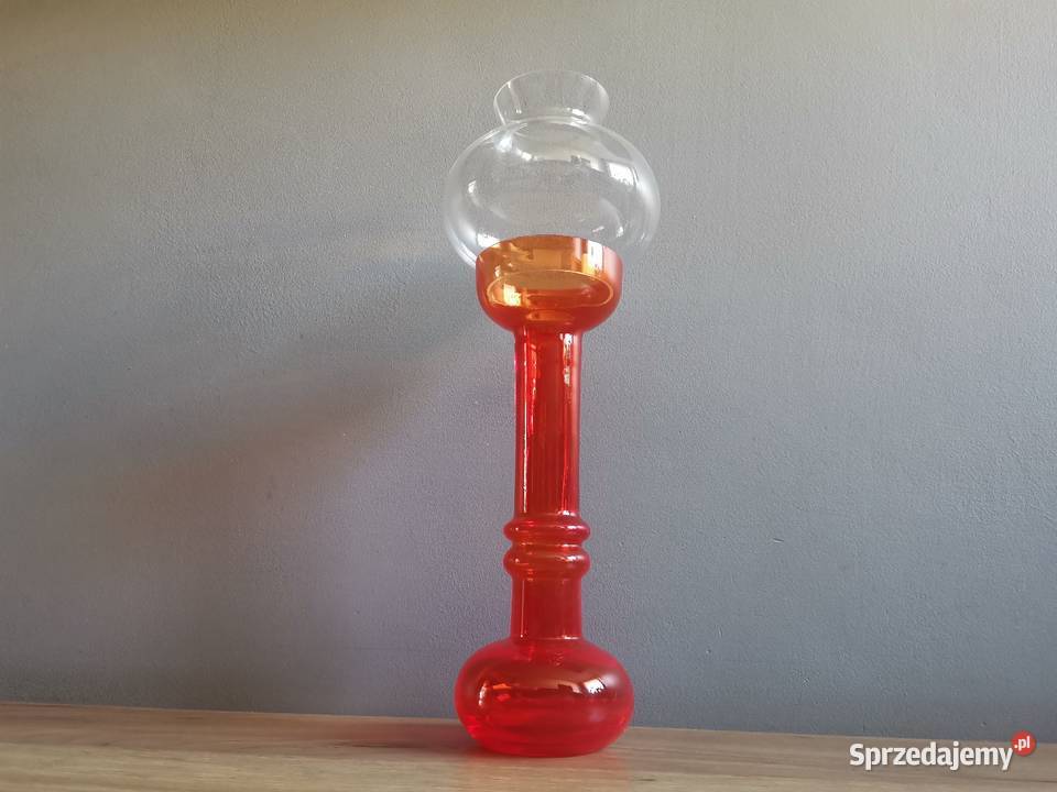 Stara lampa świecznik lampka wodna HSG Ząbkowice Katowice