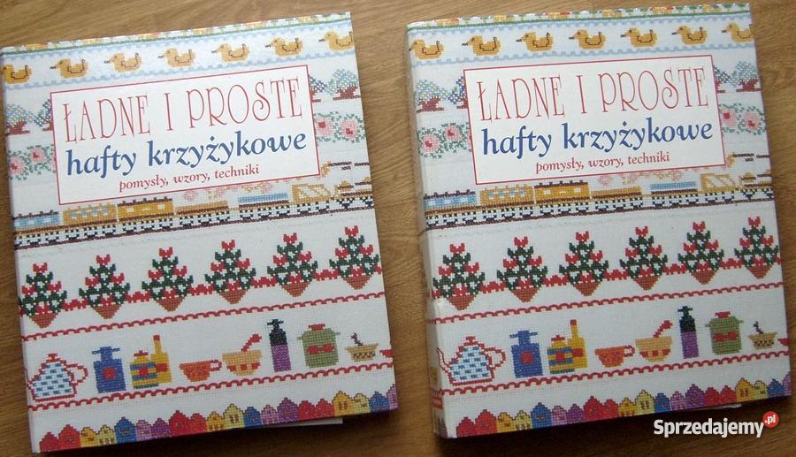 i proste hafty krzyżykowe pomysły wzory technik wielkopolskie Gniezno sprzedam