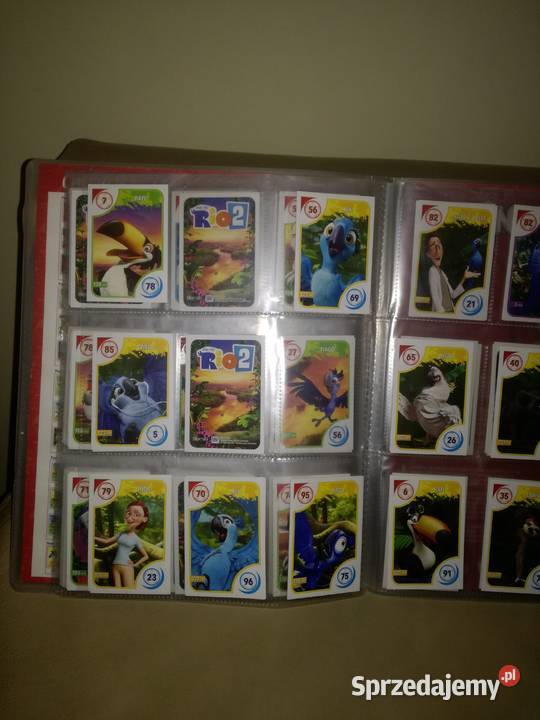 Karty kolekcjonerskie z filmu Rio 2 Warszawa