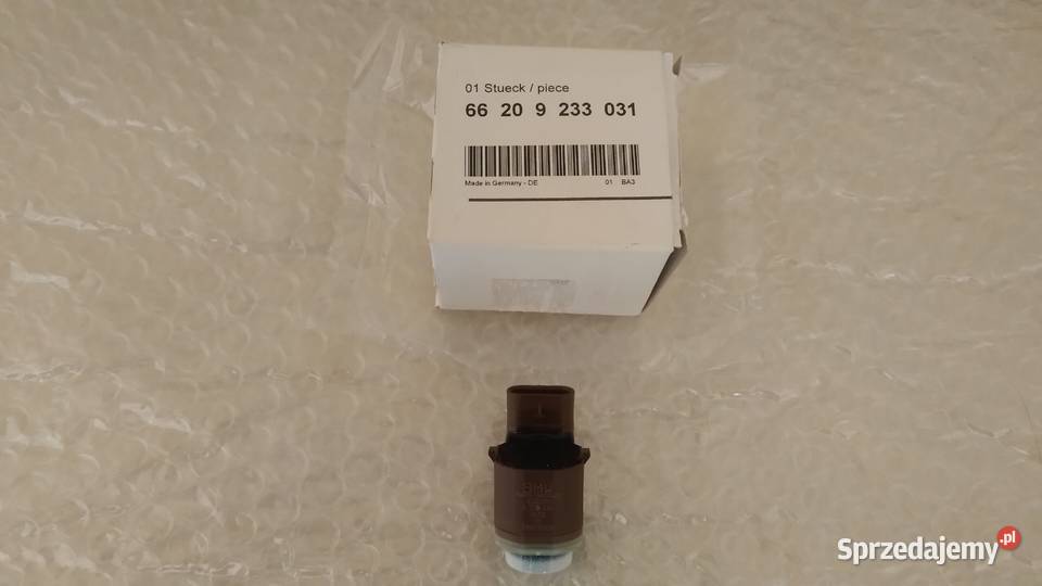 CZUJNIK PARKOWANIA PDC BMW OEM 66209233031 BIAŁY Żukowo
