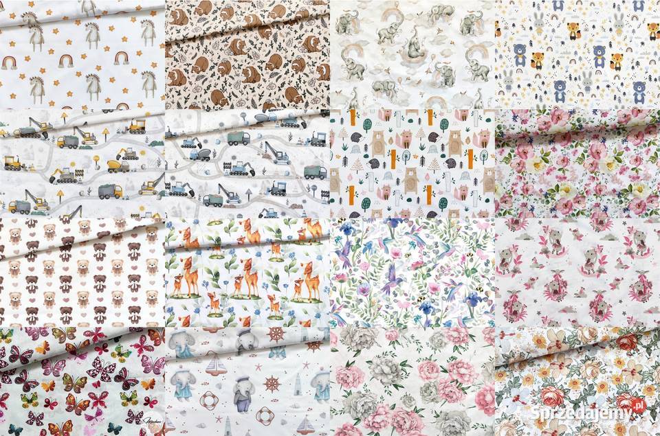 Bawełna dzieci Tkanina bawełniana na pościel Tkaniny Lublin