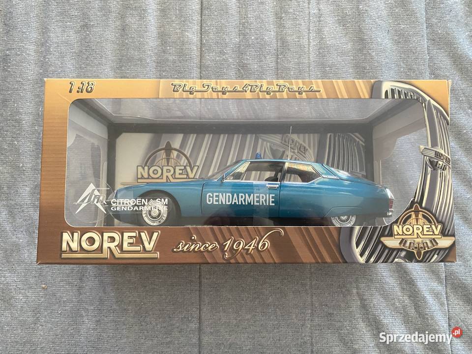 Norev Citroen SM Geandarmerie skala 112 Zielonka