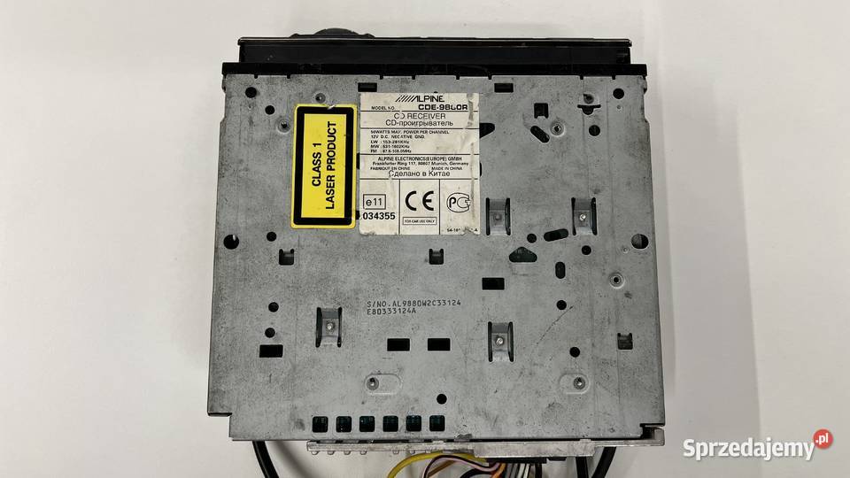 Radio Apine CDE9880R Białystok