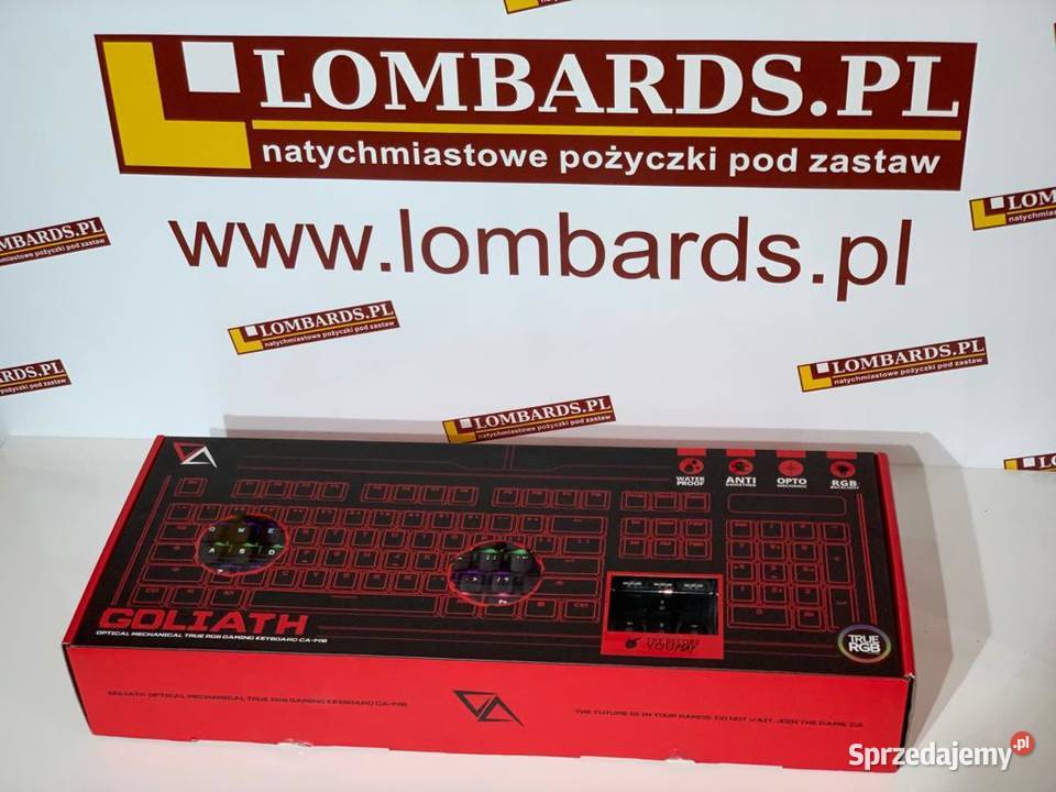 Klawiatura Mechaniczna CA Goliath Silver CA1416 przewodowa Katowice