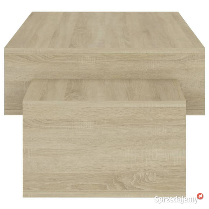 Stolik kawowy dąb sonoma 105x55x32 materiał mazowieckie