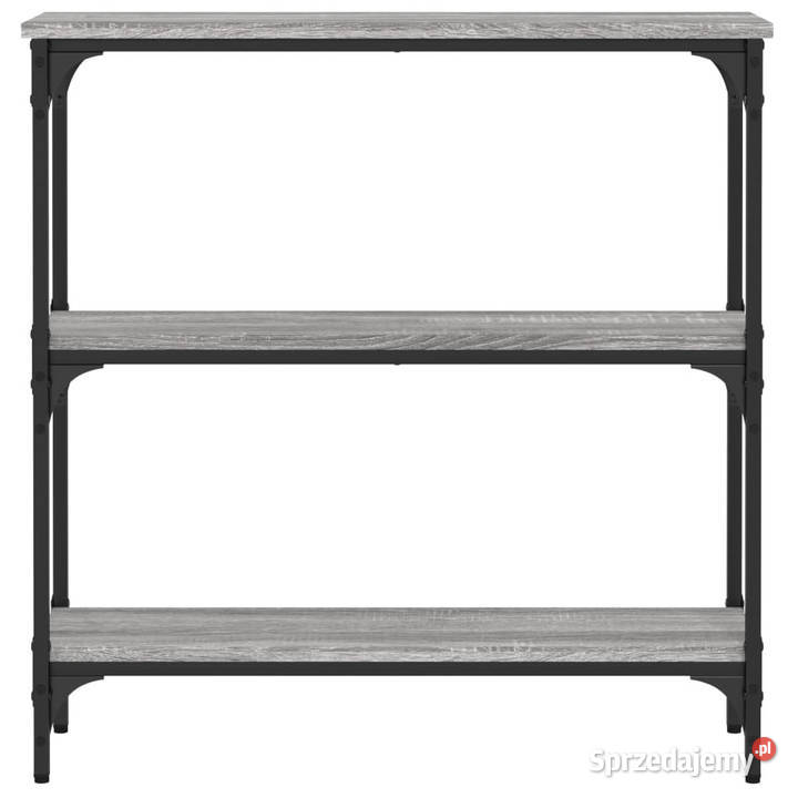 Stolik konsolowy szary dąb sonoma 75x225x75 Warszawa
