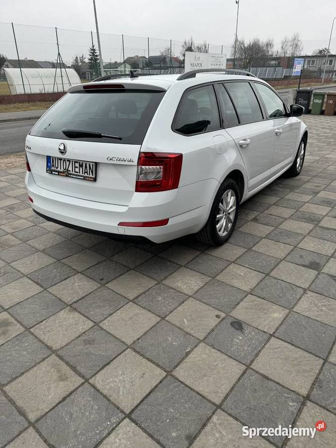 Skoda Octavia 2016 12benzyna przebieg 160 nieuszkodzony Ciechocinek