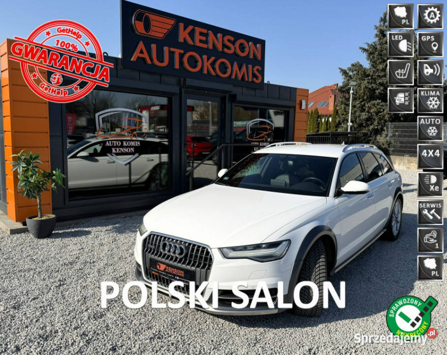 Audi A6 Allroad Bezwypadkowy Polski Salon 2x kujawsko-pomorskie