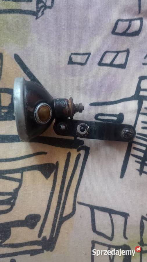 Stara lampa lampka rowerowa AHAprzedwojennalata Szczebrzeszyn