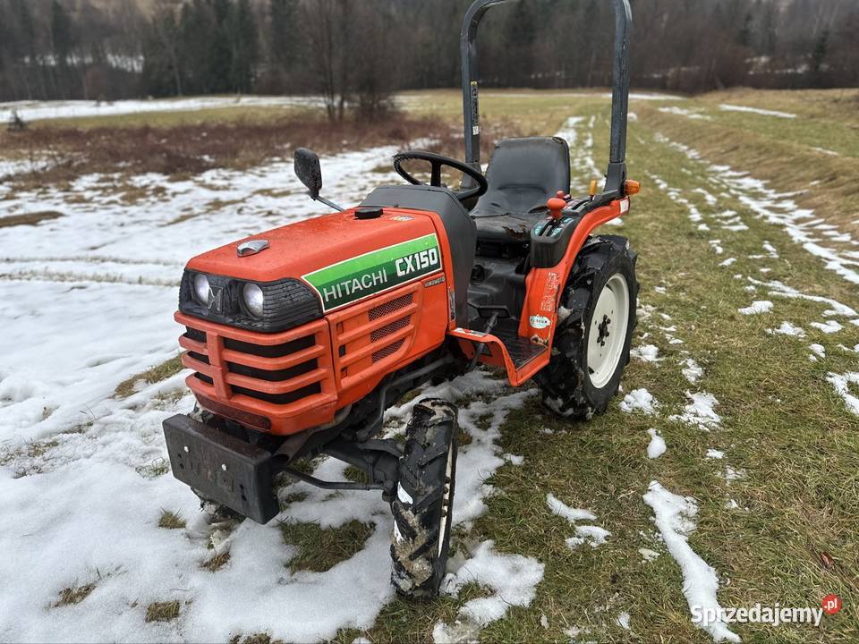 Hitachi hinomoto cx150 silnik Kubota Skrzynia biegów Manualna Gruszowiec