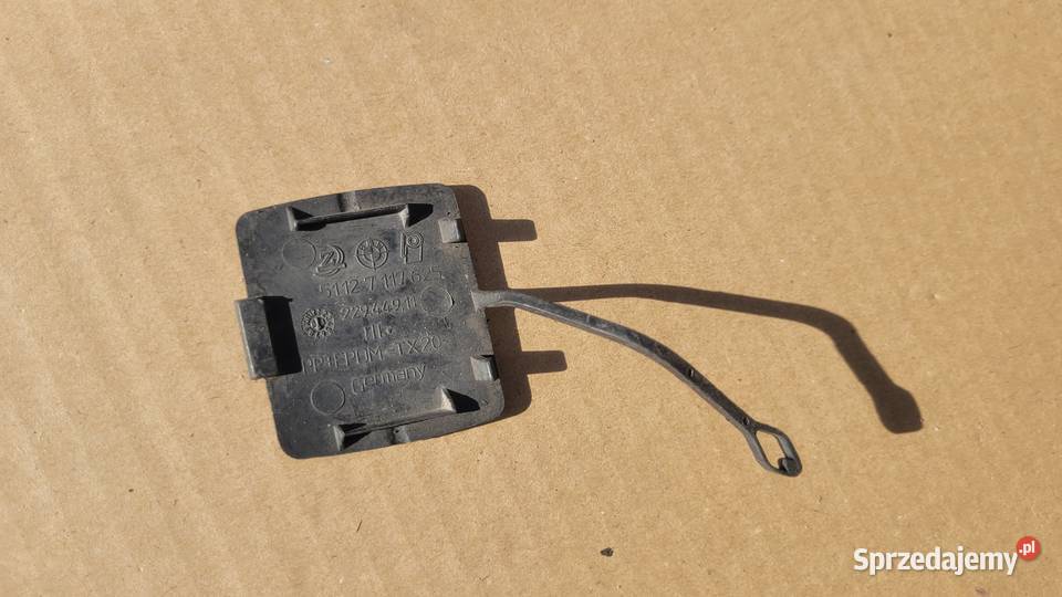 BMW 1 E87 ZAŚLEPKA HAKA ZDERZAKA TYL 51127117625 Pozostałe śląskie Ruda Śląska