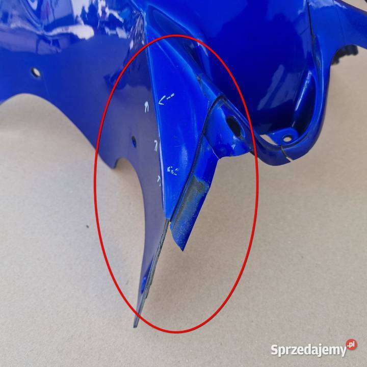 SUZUKI SV 650 S 9802 CZASZA OWIEWKA PRZÓD Bieleń