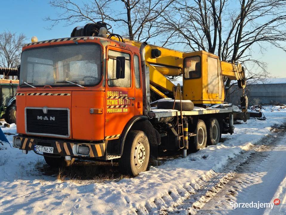 Dźwig Żuraw Samochodowy