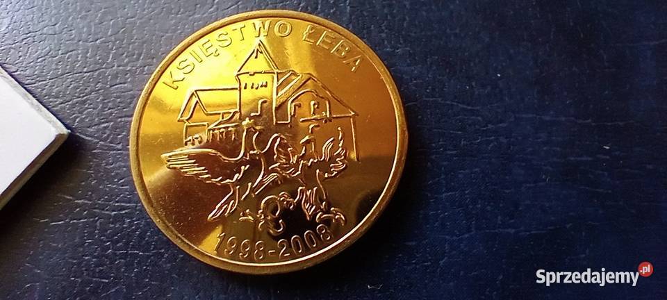 Stare monety Medal 4 Łeb 311 Lesko