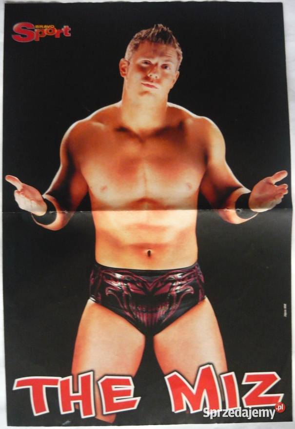 PLAKATY THE MIZ WRESTLING WYPRZEDAŻ ŚWIAT Bydgoszcz