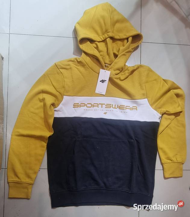 Nowa Bluza dresowa 4F z kapturem męska dolnośląskie