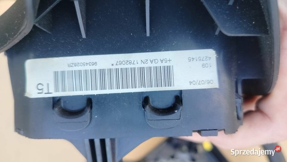 Kierownica poduszka powietrzna AIR BAG Peugeot Bydgoszcz