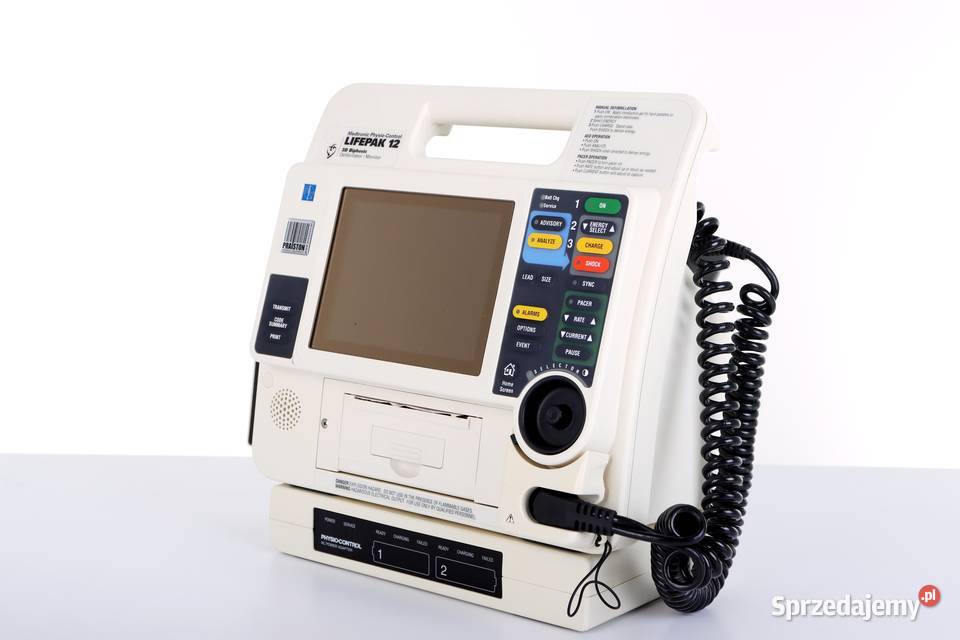 Defibrylator MEDTRONIC BIPHASIC LIFEPAK 12 Kat Leszno