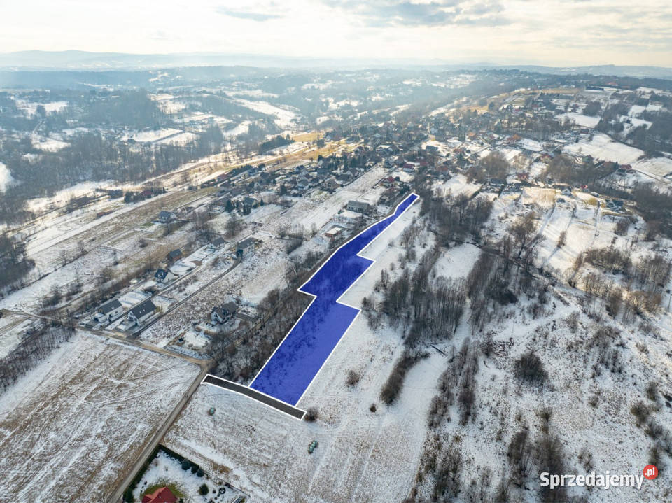 Działka budowlana Podstolice 1432m2 PUM małopolskie