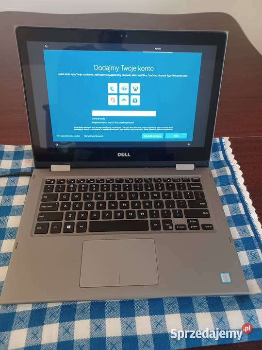 Dell Inspirion 13 i7 8GB 512GB touchscr mocna Intel Core i7 Komorów