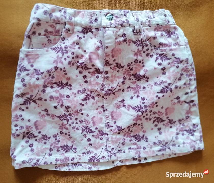 Spódniczka sztruksowa HM różowaRozmiar 116 Łódź