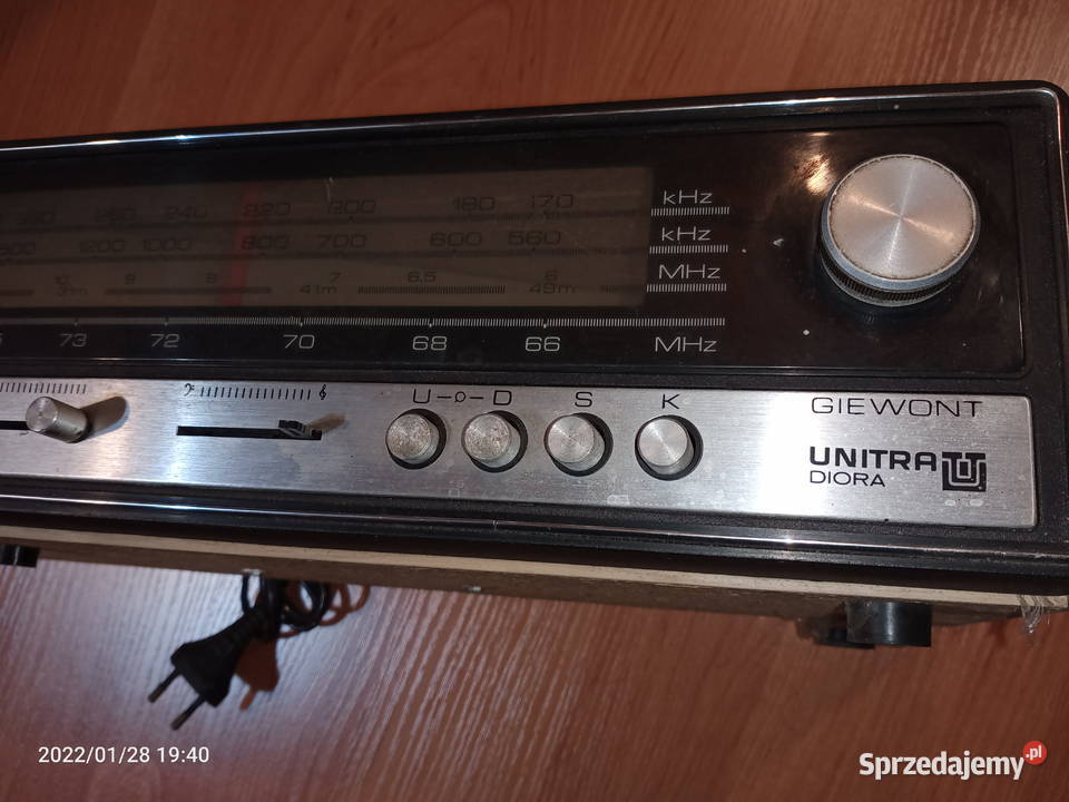 Stare radio Giewont PRL Unitra Diora Pozostałe Pozostałe Kielce