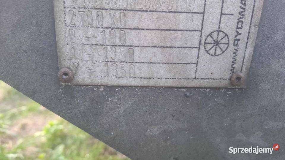 Laweta Rydwan 450x210 pomorskie sprzedam