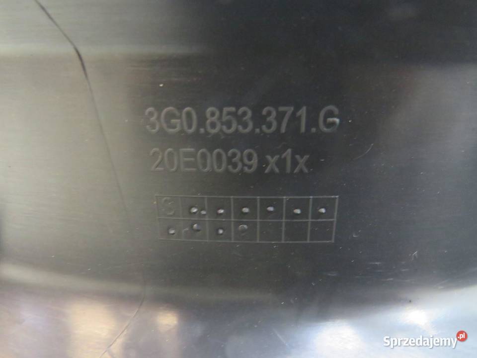 LISTWA PROGOWA LEWA PASSAT B8 3G0853371G