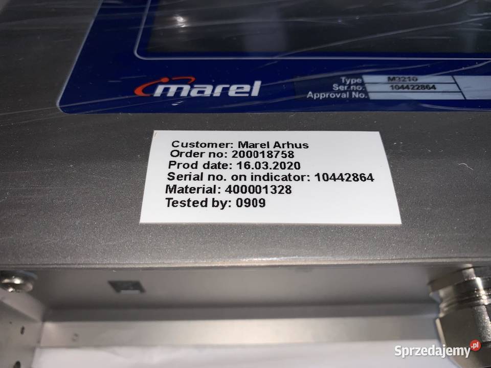 Marel M3210 Touch Panel