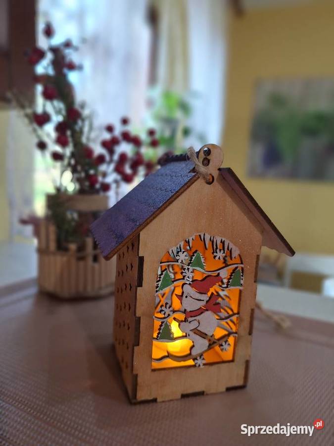 Szopka podświetlona wewnątrz Strzyżów sprzedam