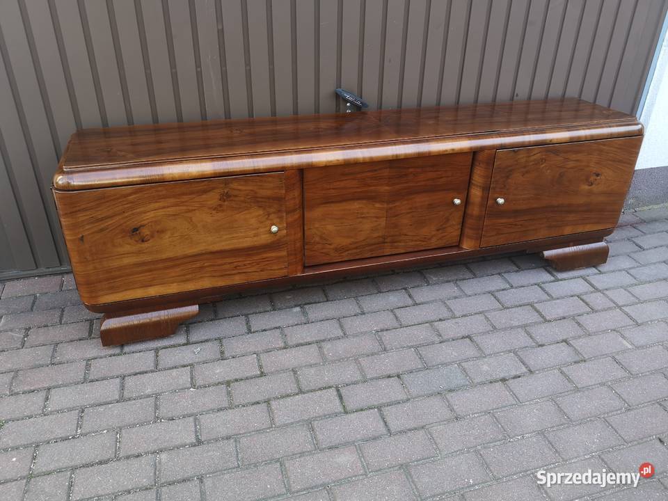 Komoda ARTDECO RTV Orzech Niska Solidna 200 Swarzędz sprzedam
