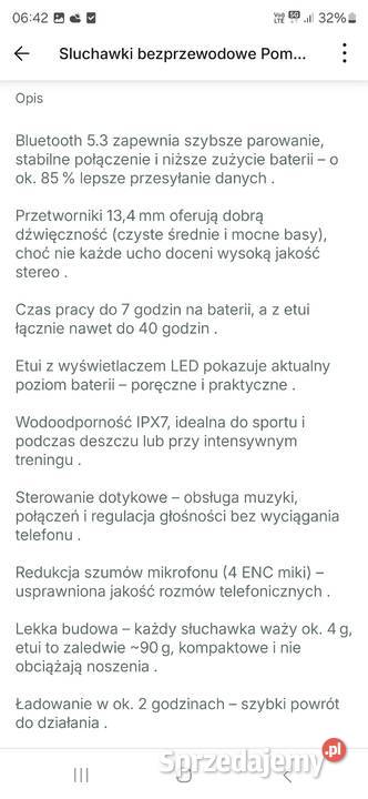 Slychawki bezprzewodowe Pomuic zachodniopomorskie