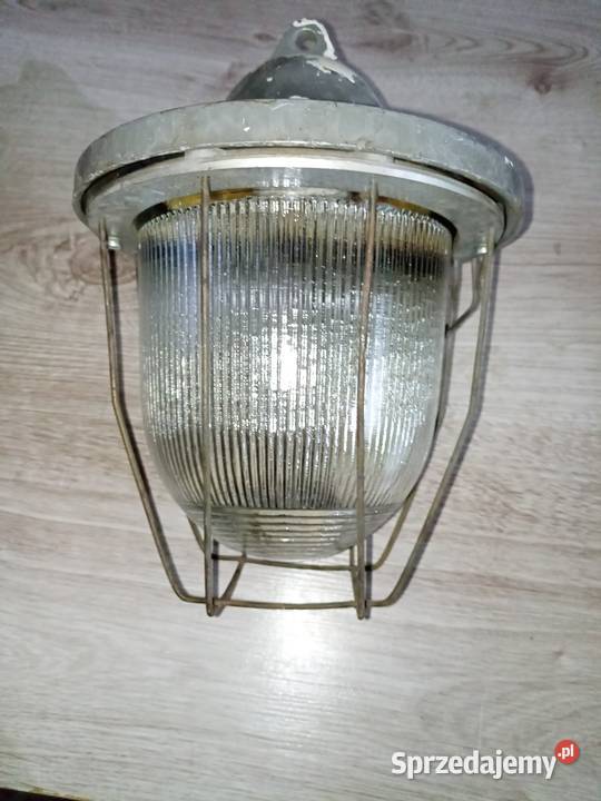 Lampa przemysłowa vintage loft Stalowa Wola