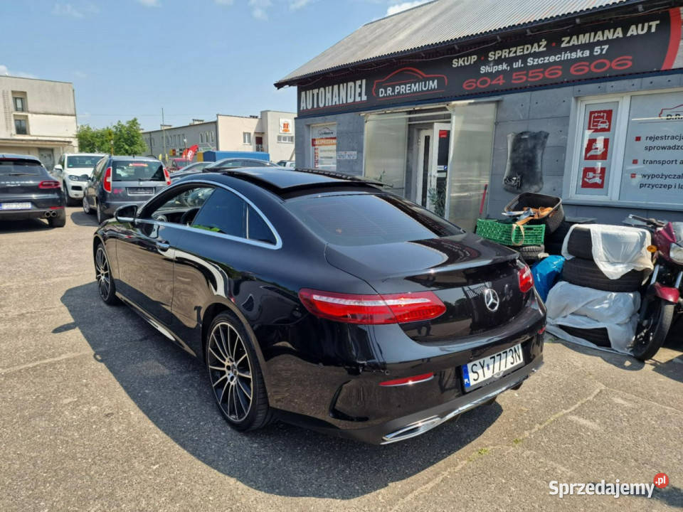 Mercedes E 220 22 CDI 194 4Matic Kamery 360 Sportowy / Coupe Słupsk
