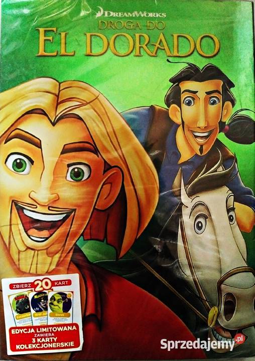 DROGA DO EL DORADO EDYCJA LIMITOWANA 3 KARTY Kalisz