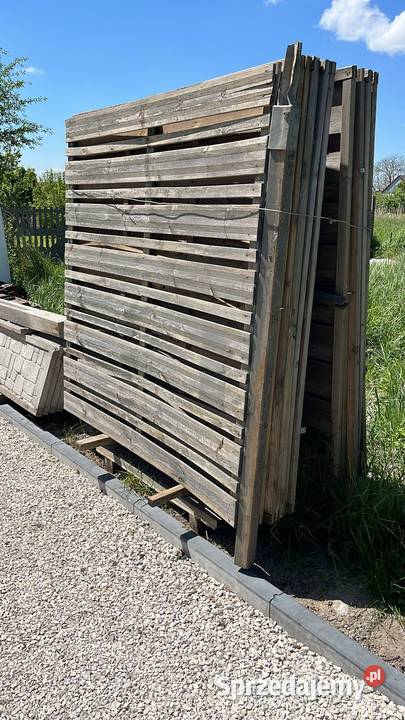 Panele drewniane ogrodzenie świętokrzyskie Kielce
