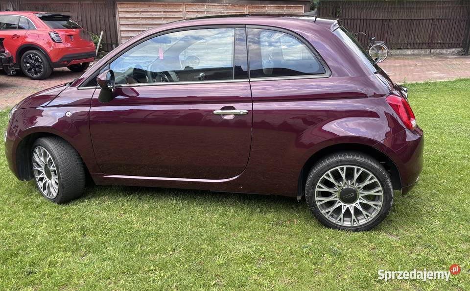 Fiat 500 12 benzyna pierwsza rejestracja nieuszkodzony Łuków