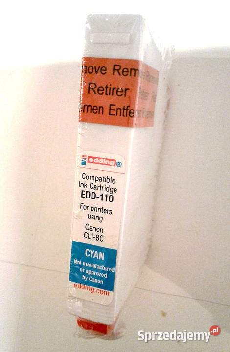 Tusz EDD110 niebieski cyan do drukarki Canon Łódź