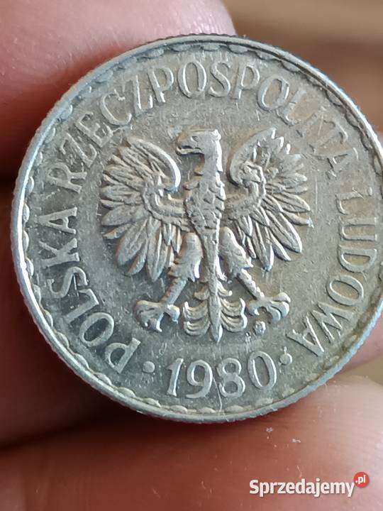 Sprzedam monete 1 zloty 1980 r sprzedam