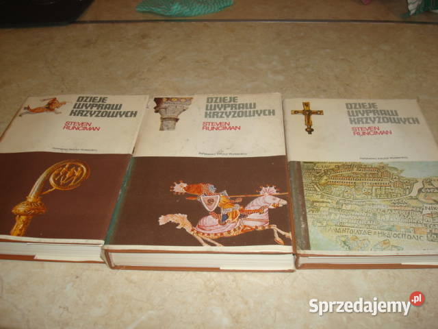 DZIEJE WYPRAW KRZYŻOWYCH STEVEN RUNCIMAN Osięciny sprzedam