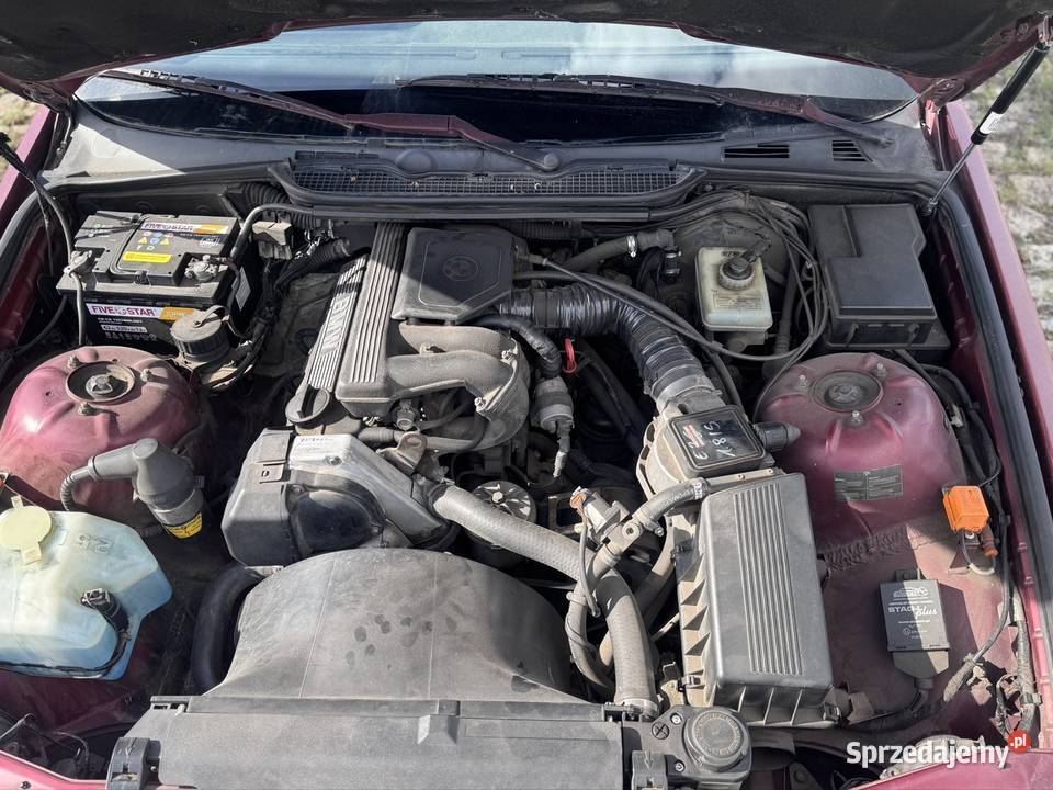 BMW e36 318i gaz hak butla do 2030 nieuszkodzony Samochody osobowe Słupca