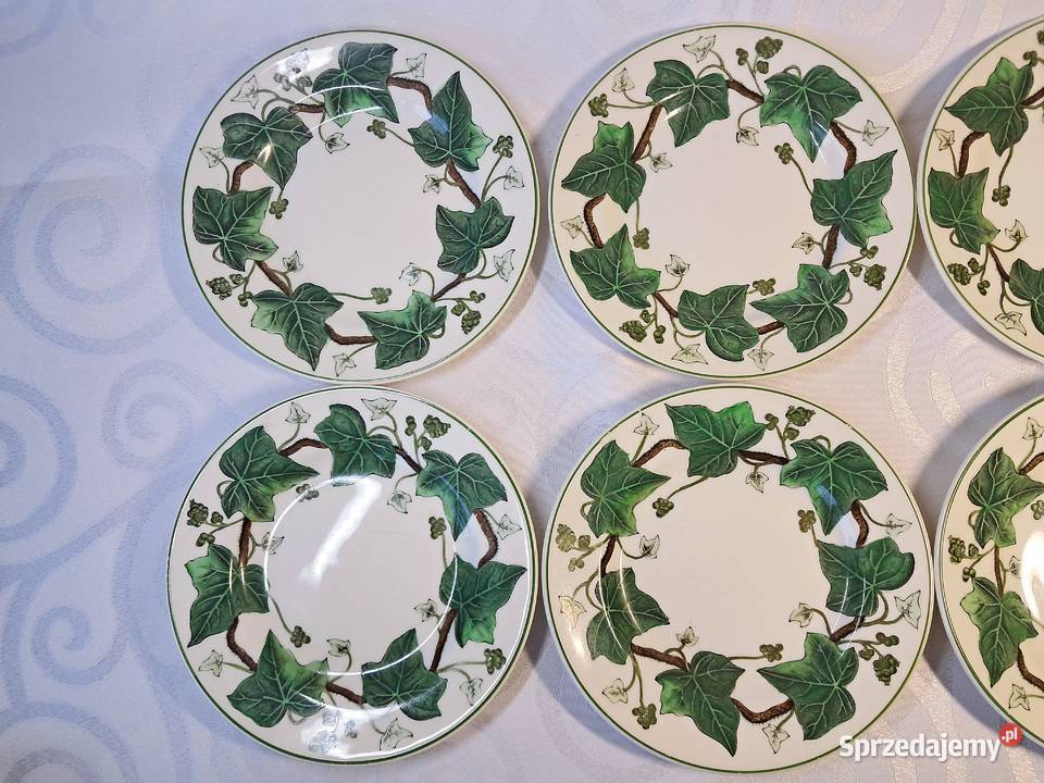 Oryginalny komplet 6 talerzyków Wedgwood Strzelce Krajeńskie sprzedam