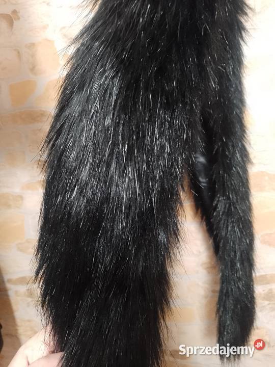 Ekskluzywny długi Futrzany kołnierz z Londynu Galanteria i dodatki