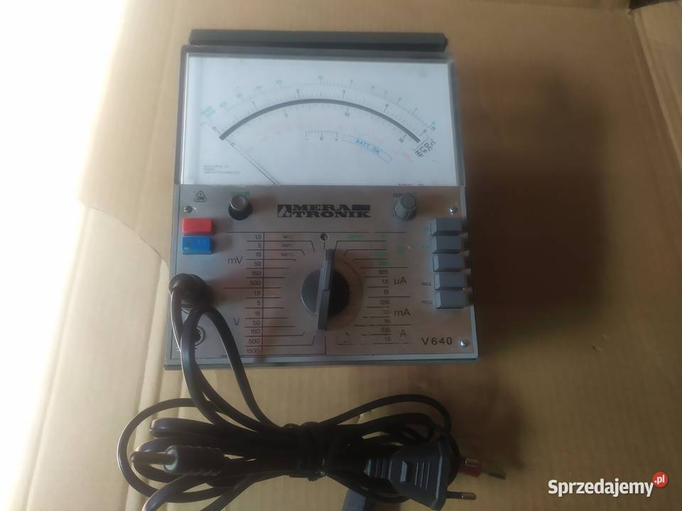 MULTIMETR MERATRONIK V640 SPRAWNY Sulęcin
