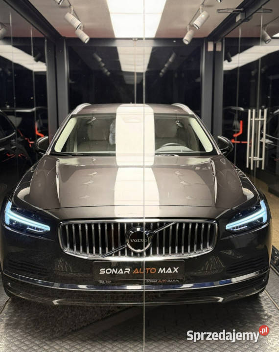 Volvo V90 T6 AWD 398 Plus Bright Gwarancja kamera cofania mazowieckie