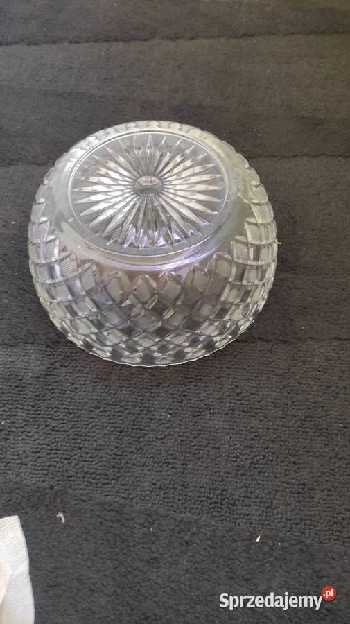 Miska kryształowa z czasów PRL sprzedam