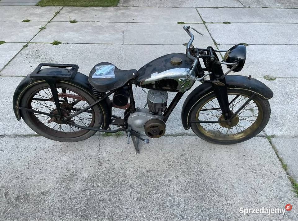 Projekt Zundapp DE200 1934 zabytkowy DB 200 DBK Pozostałe
