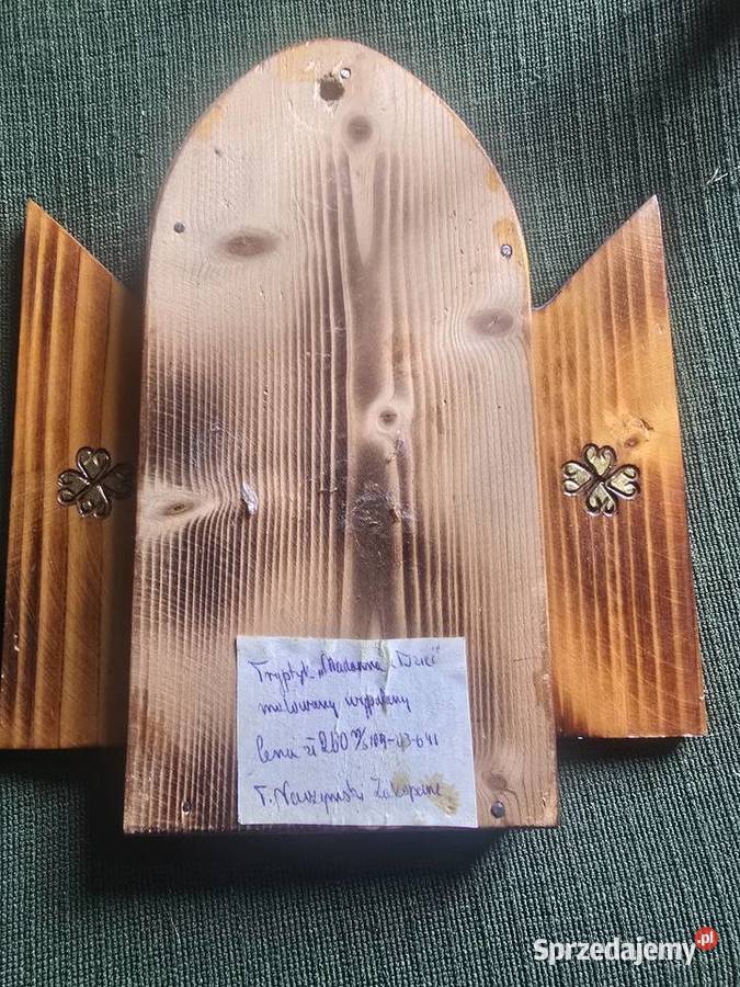 Unikatowy Tryptyk Zakopane T Naszyński PRL Jarosław