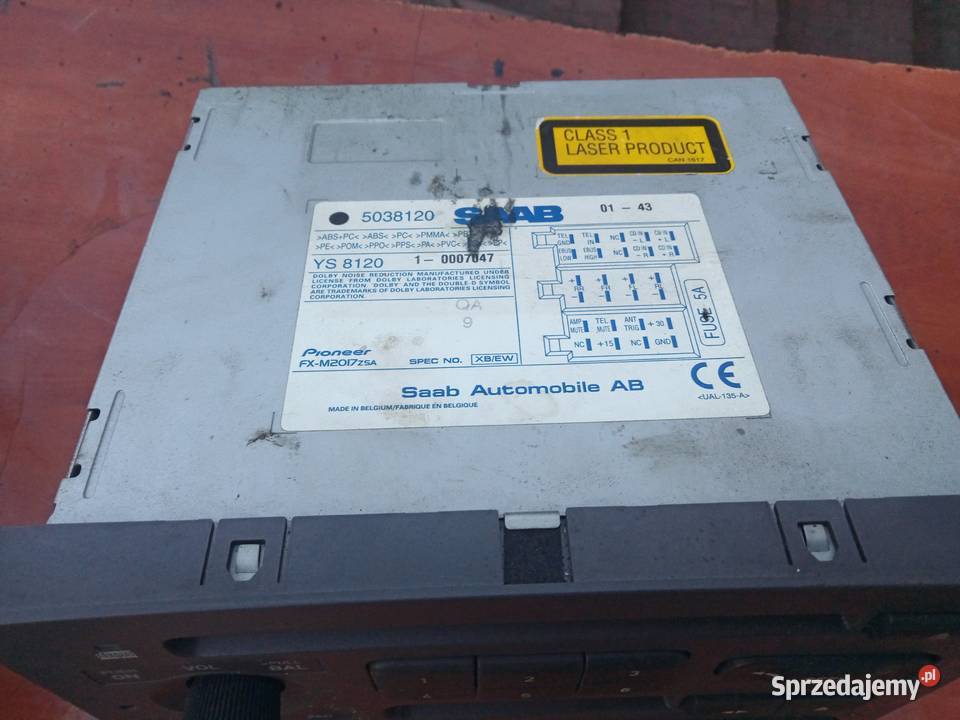 Saab 93 antena elektryczna radio zmieniarka podkarpackie Stalowa Wola sprzedam